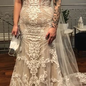 Casablanca wedding dress